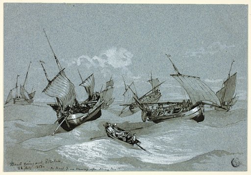 Boats Going Out, Entretat