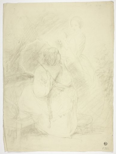 Two Women in a Park