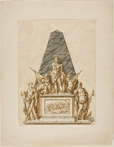 Unexecuted Design for the Monument to the First Duke of Marlborough
