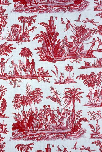 “Paul and Virginie” Furnishing Fabric