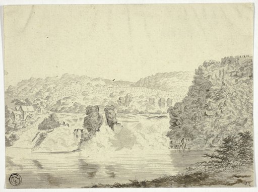 Rhone Waterfall near Schafhausen