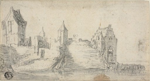 Fortified Buildings on Water's Edge