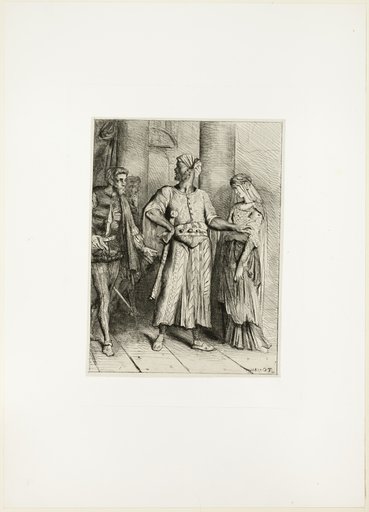 Honest Iago, my Desdemona must I leave to thee, plate four from Othello