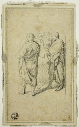 Group of Four Men in Togas
