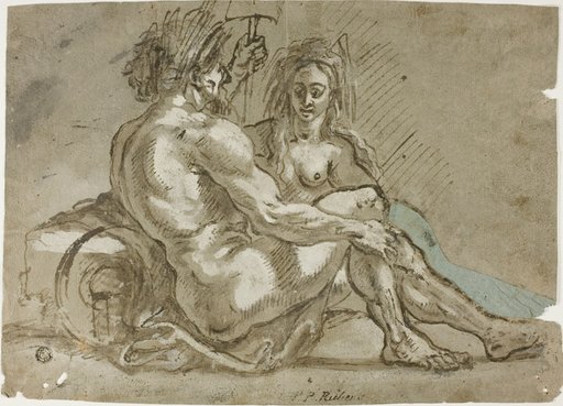 River God and a Nymph