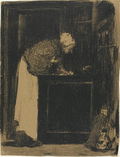 Old Woman at a Stove