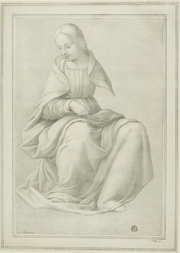 Study for Seated Figure of a Woman