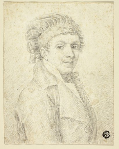 Bust of Man in Hat