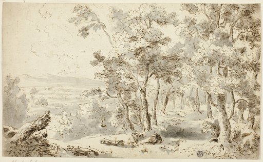 Forest, Valley and Distant Hills