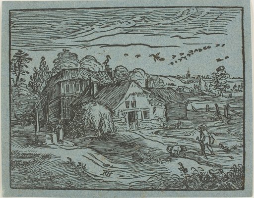 Landscape with a Farmhouse, from Four Small Landscapes