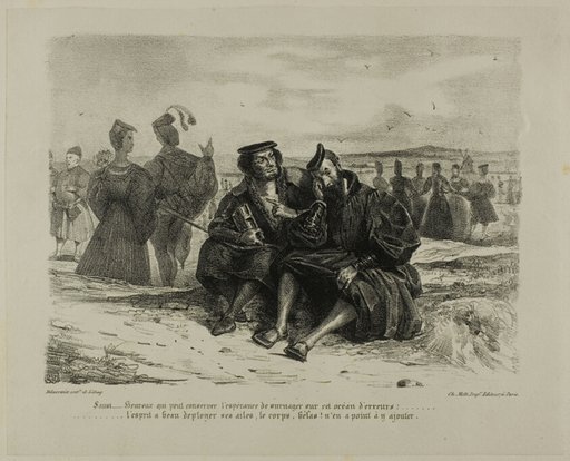 Faust and Wagner, from Faust