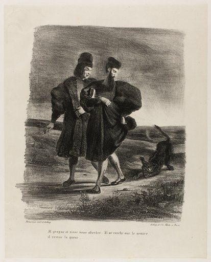 Faust, Mephistopheles and the Poodle, from Faust