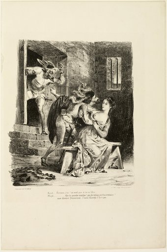 Faust in Marguerite's Prison Cell, from Faust