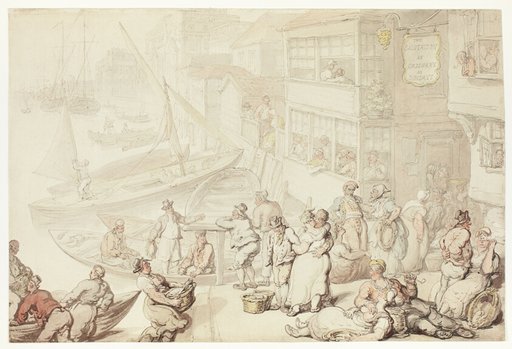 Outside the Salutation Inn, Greenwich