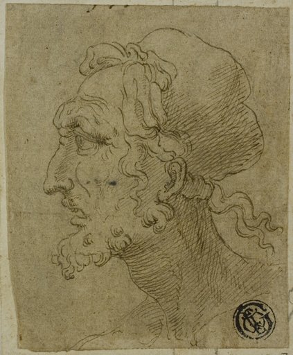 Male Head in Profile