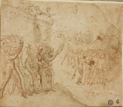 Joshua Commanding the Israelites