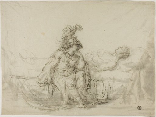 Achilles Mourning Patroclum