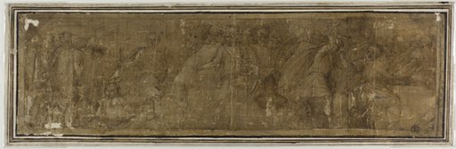 Mucius Scaevola Crossing the Tiber, Intending to Assassinate Porsenna but Killing his Treasurer by Mistake