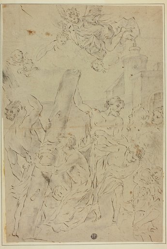 Saint Andrew Adoring the Cross