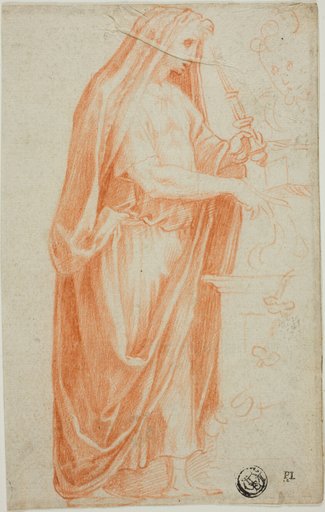After the Antique: Roman Officiant at a Sacrificial Altar