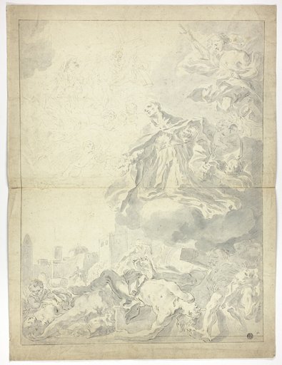 Saint Cajetan of Thiene Interceding for Victims of the Plague