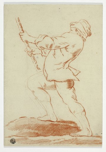 Boy Holding Staff