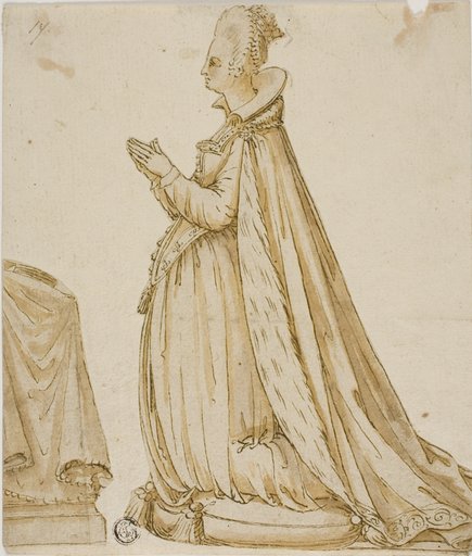 Lady Before a Prie-Dieu
