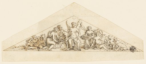 Pedimental Design for a Wren Building