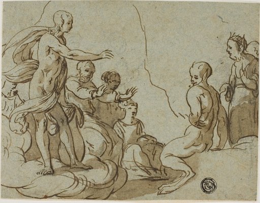 King Midas at the Contest Between Apollo and Pan