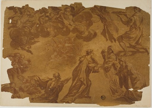 Sketches after Various Paintings, including the Visitation