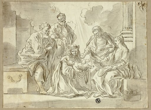 Holy Family with Saints