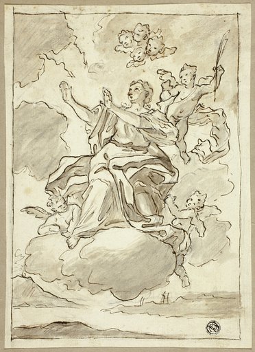 Ascension of Female Saint