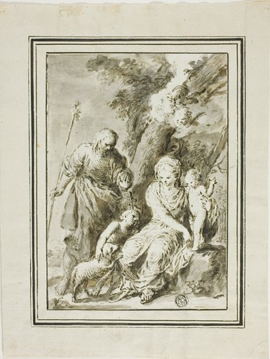 Holy Family and Saint John the Baptist