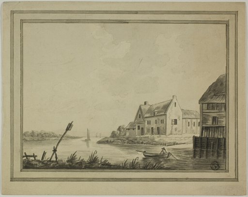 Houses on River or Canal