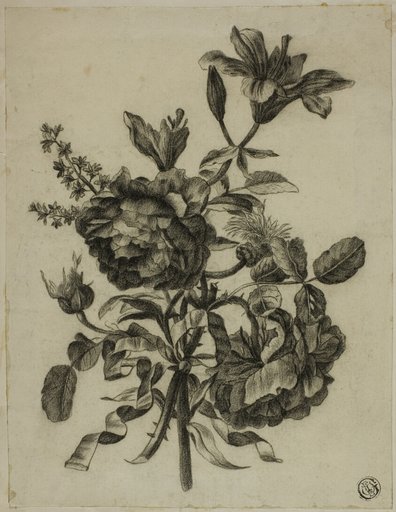 Bouquet of Roses and Lilies