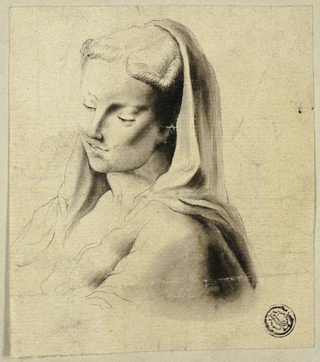 Bust of a Woman with Veil