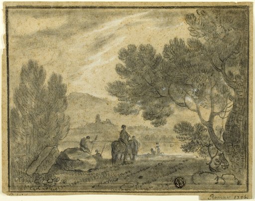 Roman Campagna with Figures