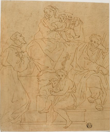 Holy Family with Saint Francis of Assisi and the Infant John the Baptist
