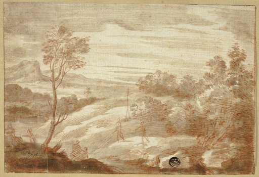 Wooded Landscape with Figures
