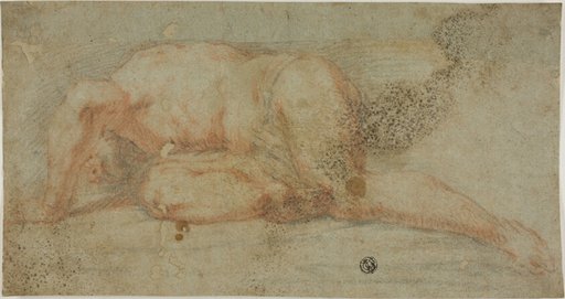 Man Lying Down, Arm Over Head