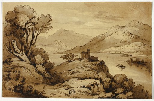 View of Mountain Lake