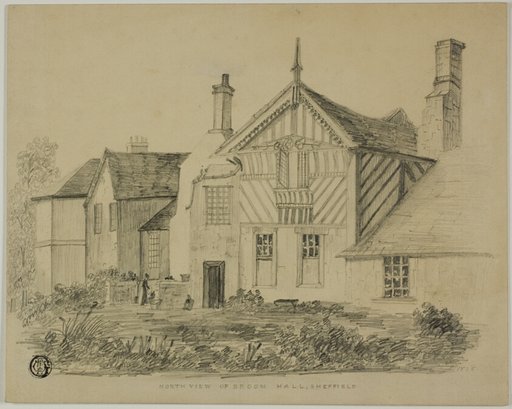 North View of Broom Hall, Sheffield