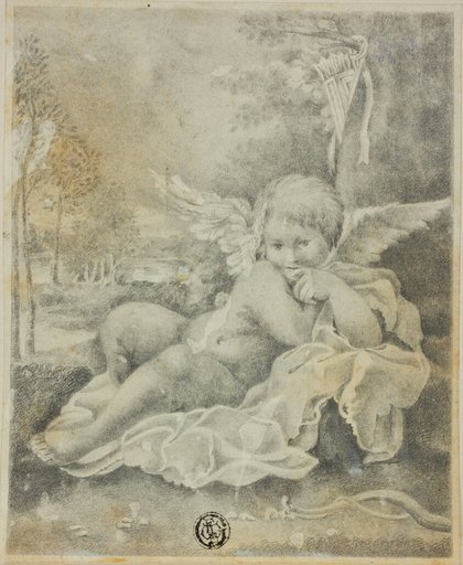 Cupid in a Landscape