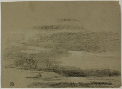 Landscape with Sun Breaking Through Clouds