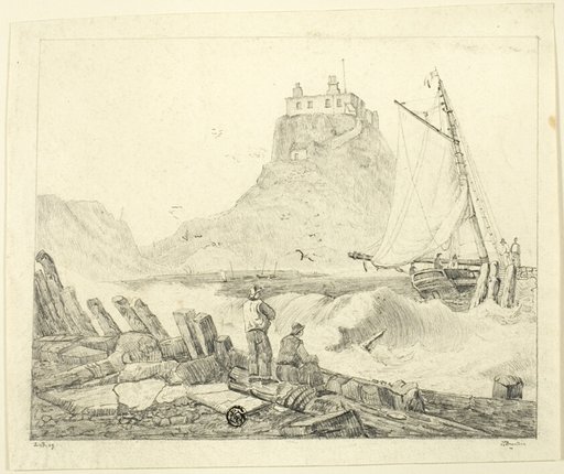 Harbor with Old Castle