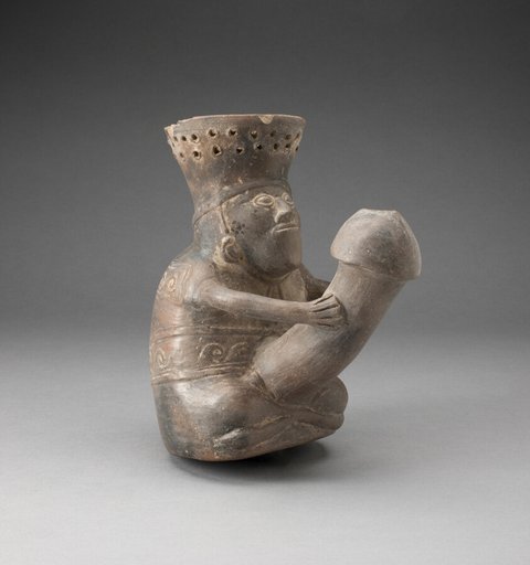 Cup in the Form of a Figure Holding Enlarged Penis