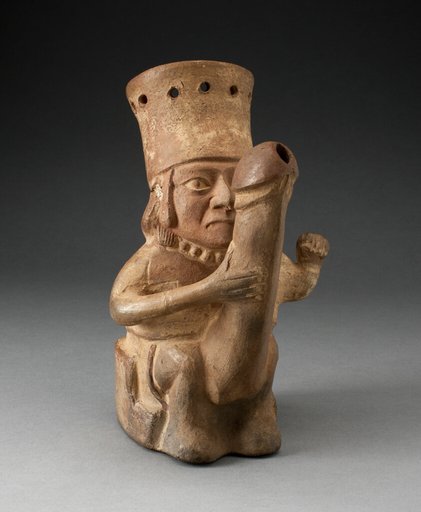 Rhyton in the Form of a Man with an Exaggerated Phallus