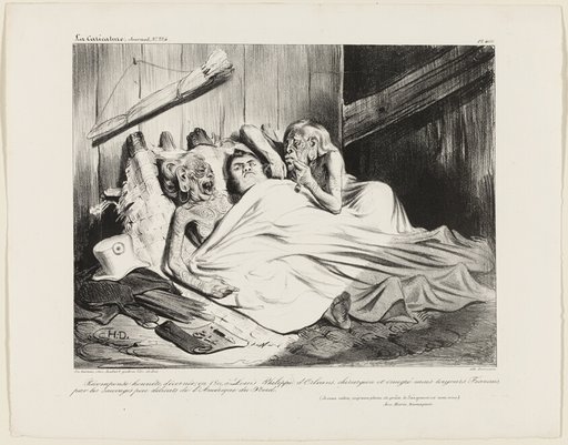 A Fair Reward Presented in 1800 by the Un-Prudish Savages of North America to Louis-Philippe of Orléans, surgeon and expatriate, but still a Frenchman. (I salute you, gracious Black Lady, the Lord is with you.) A Namaquan Ave Maria, plate 466