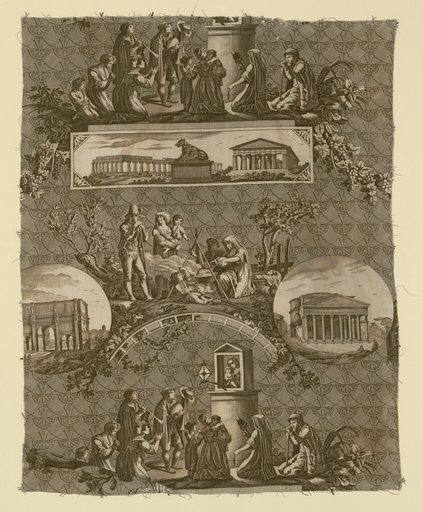 Le Romain (The Roman) (Furnishing Fabric)