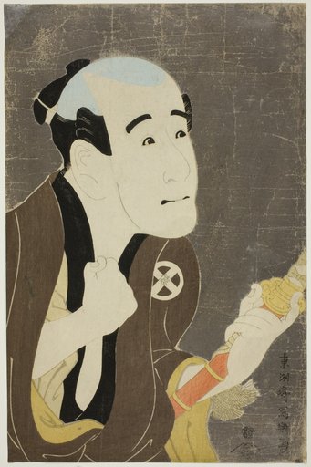 The actor Otani Tokuji I as manservant Sodesuke